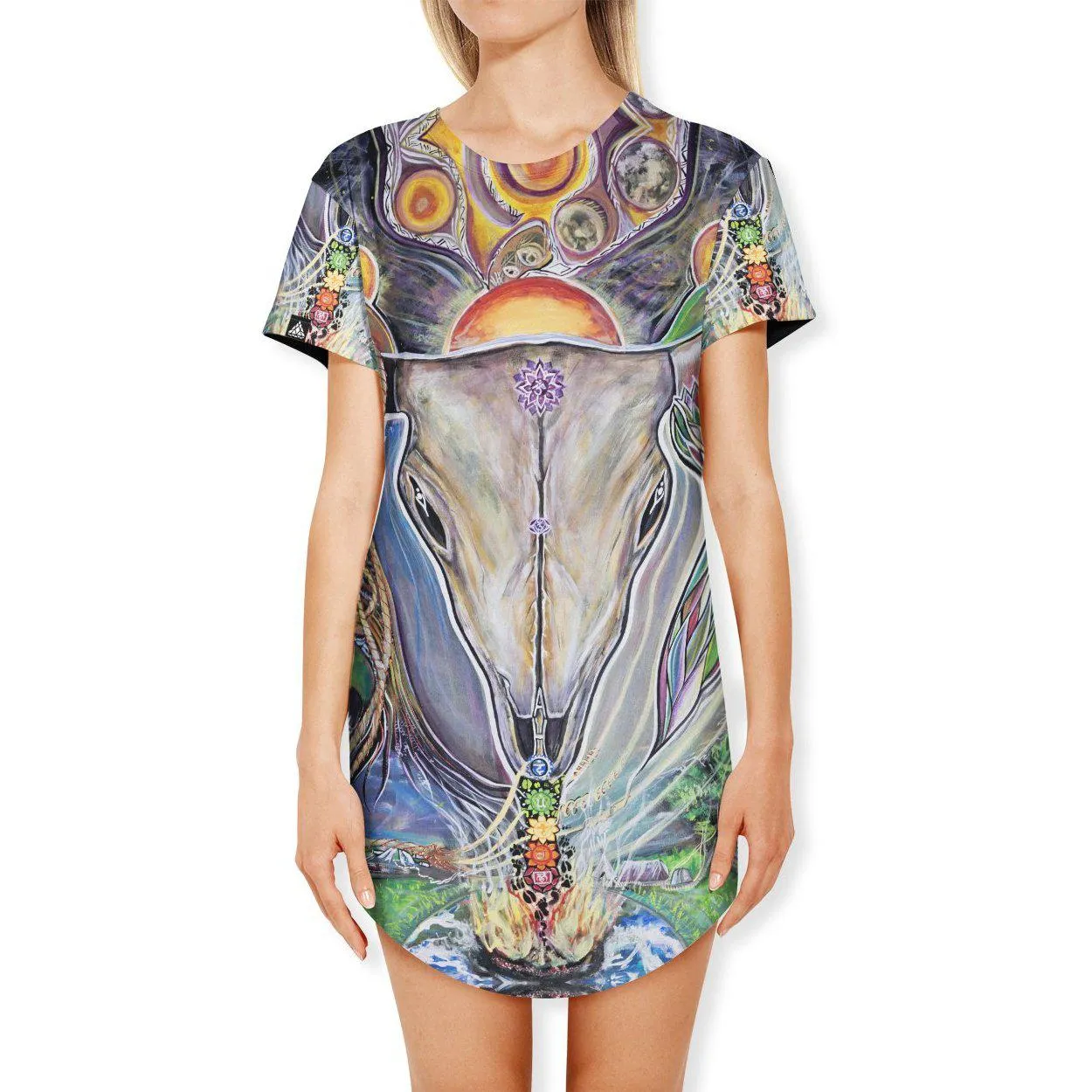 SPIRIT OF THE BUFFALO T DRESS