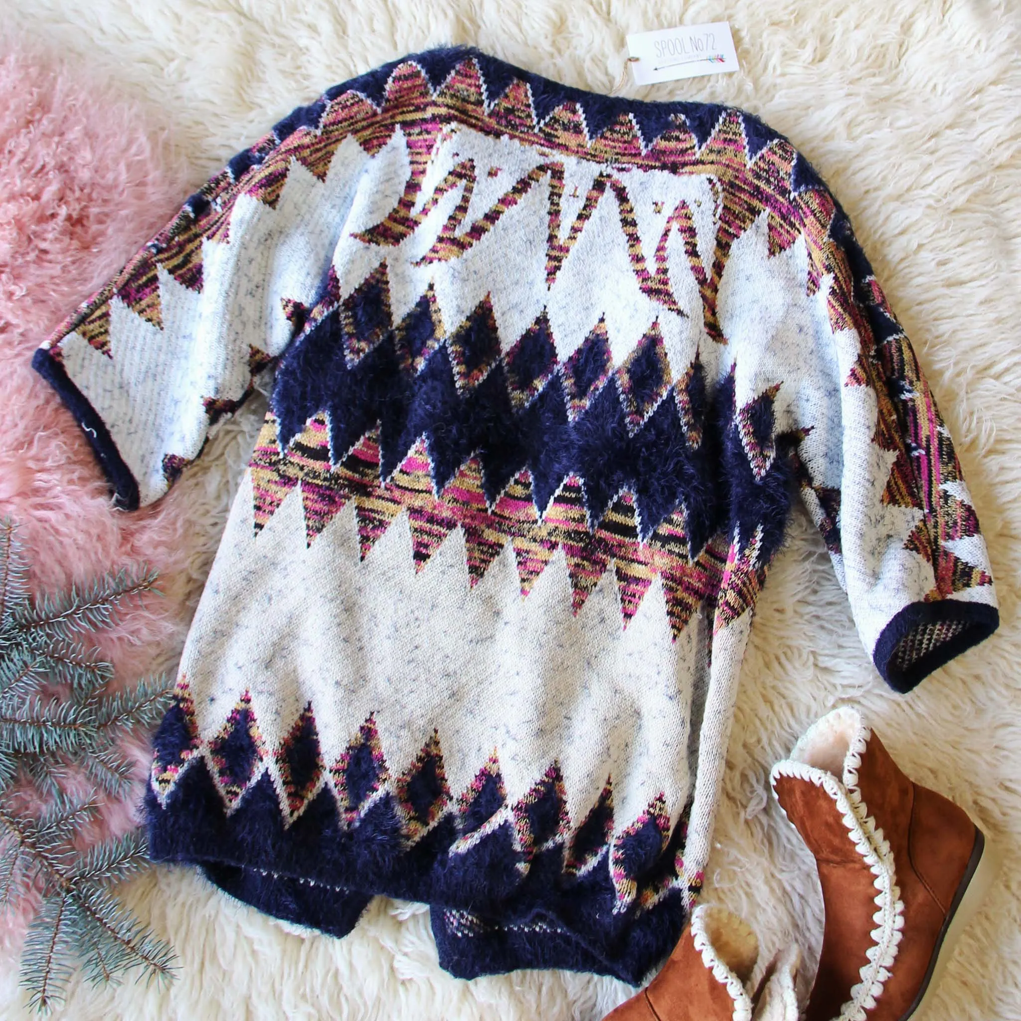 Spool Lux Snowy Desert Sweater