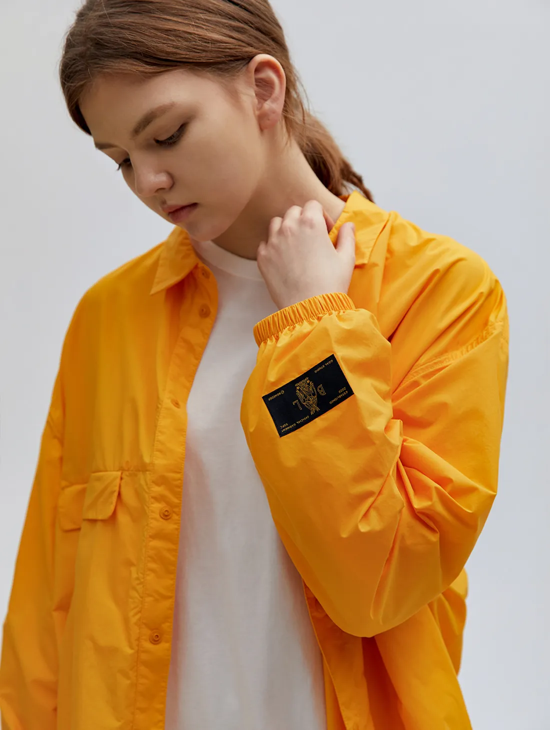 SSFC WINDBREAKER SHIRT - YELLOW