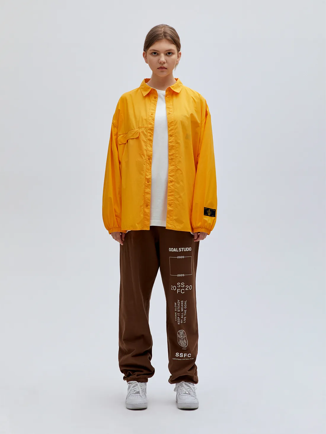 SSFC WINDBREAKER SHIRT - YELLOW