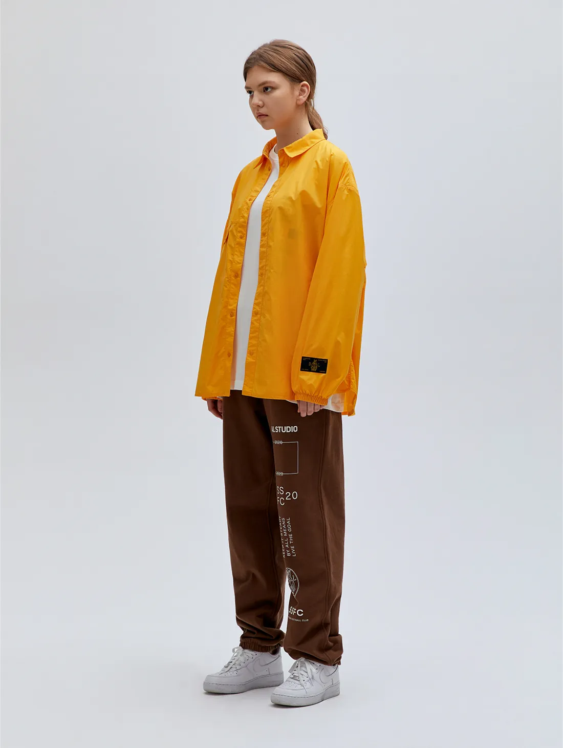 SSFC WINDBREAKER SHIRT - YELLOW