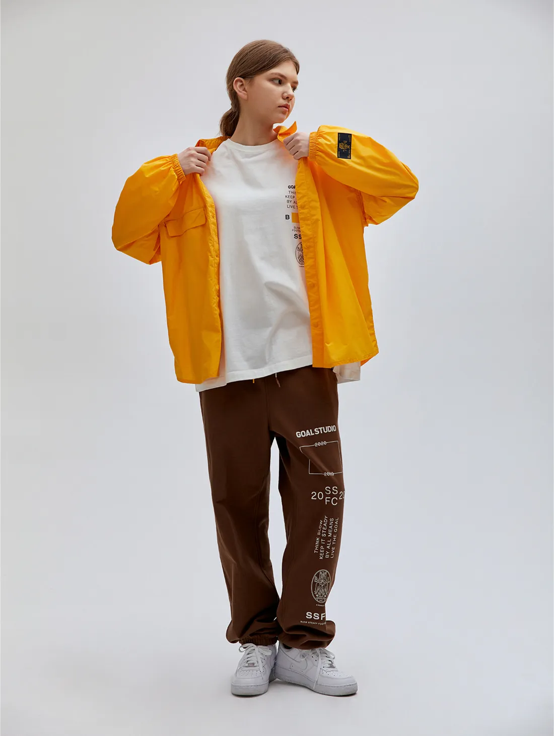 SSFC WINDBREAKER SHIRT - YELLOW