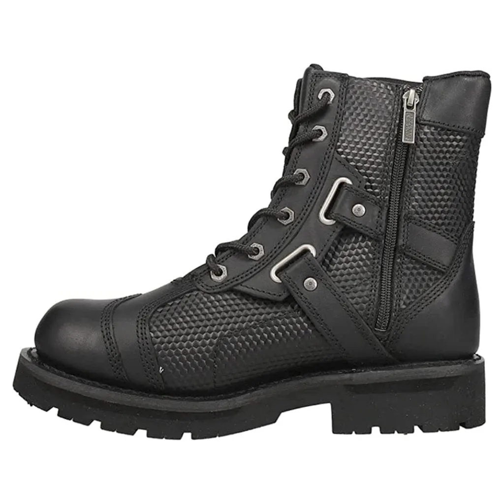 Stealth Carbon Full Grain Leather Men's Riding Boots