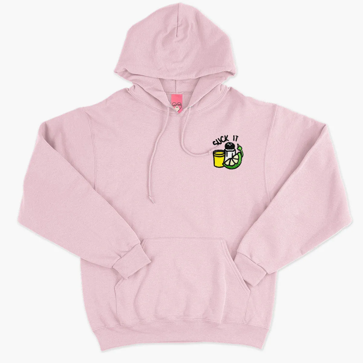 Suck It Tequila Embroidered Hoodie (Unisex)