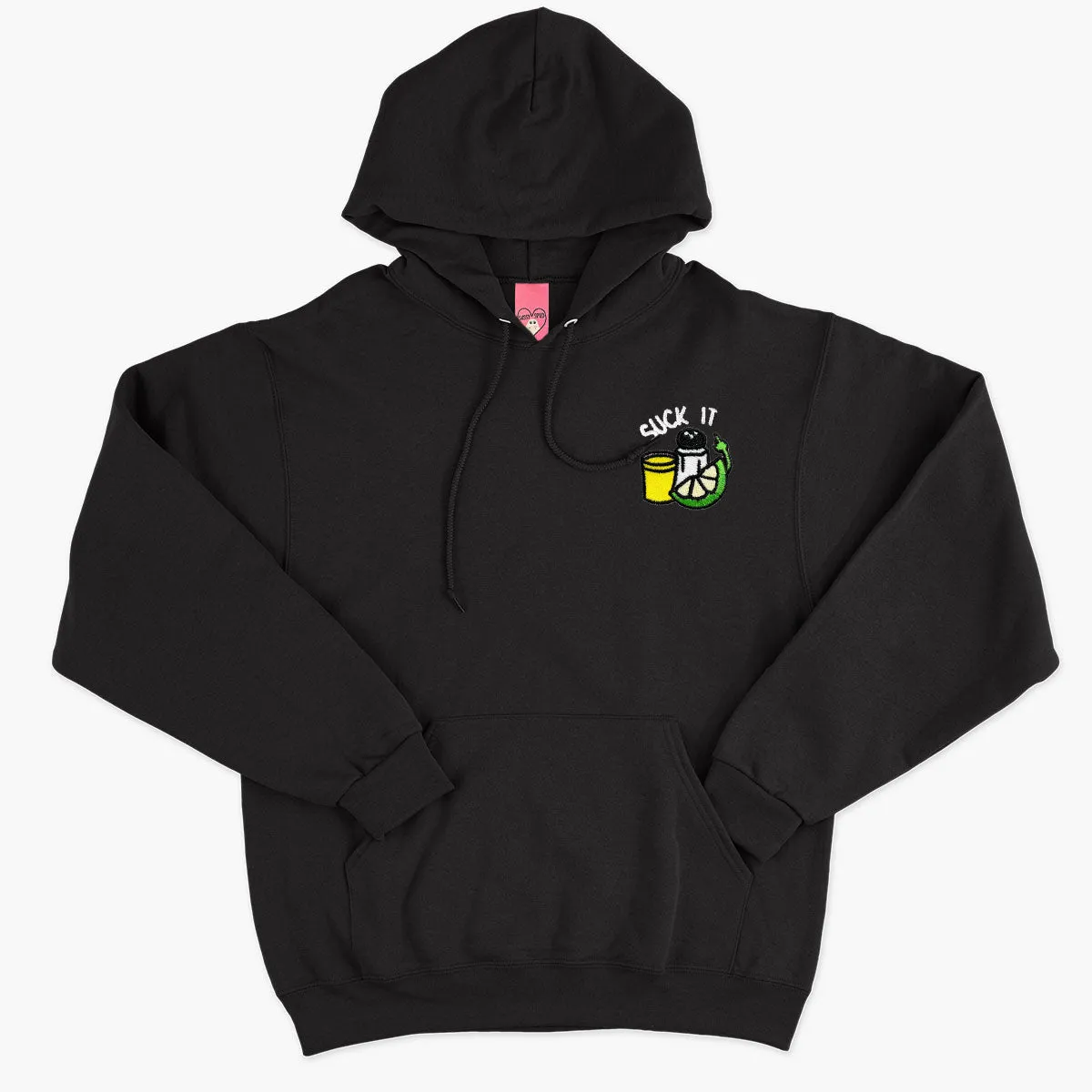 Suck It Tequila Embroidered Hoodie (Unisex)