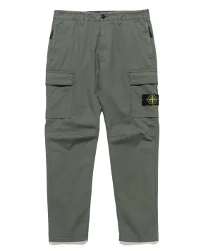 Supima Cotton Twill Stretch-TC Regular Fit Cargo Pants Musk