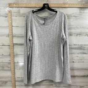 Sweater By Anthropologie In Grey, Size: Xl