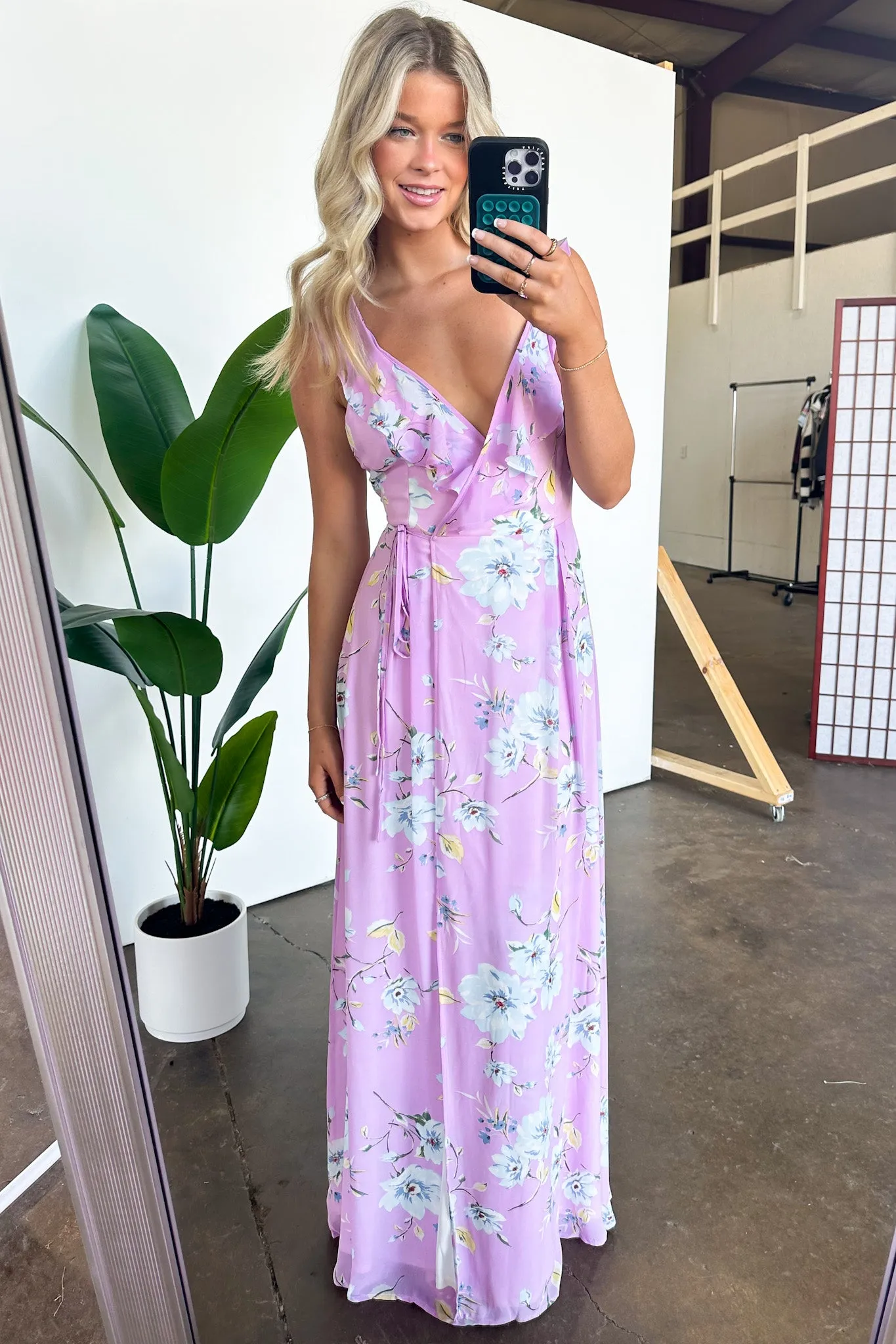 Sweet Designs Floral Wrap Dress - FINAL SALE