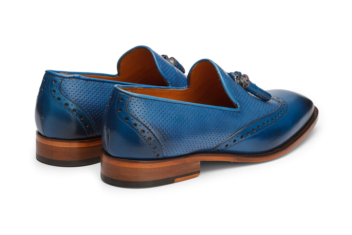 Tassel Loafer with Perforations -CB