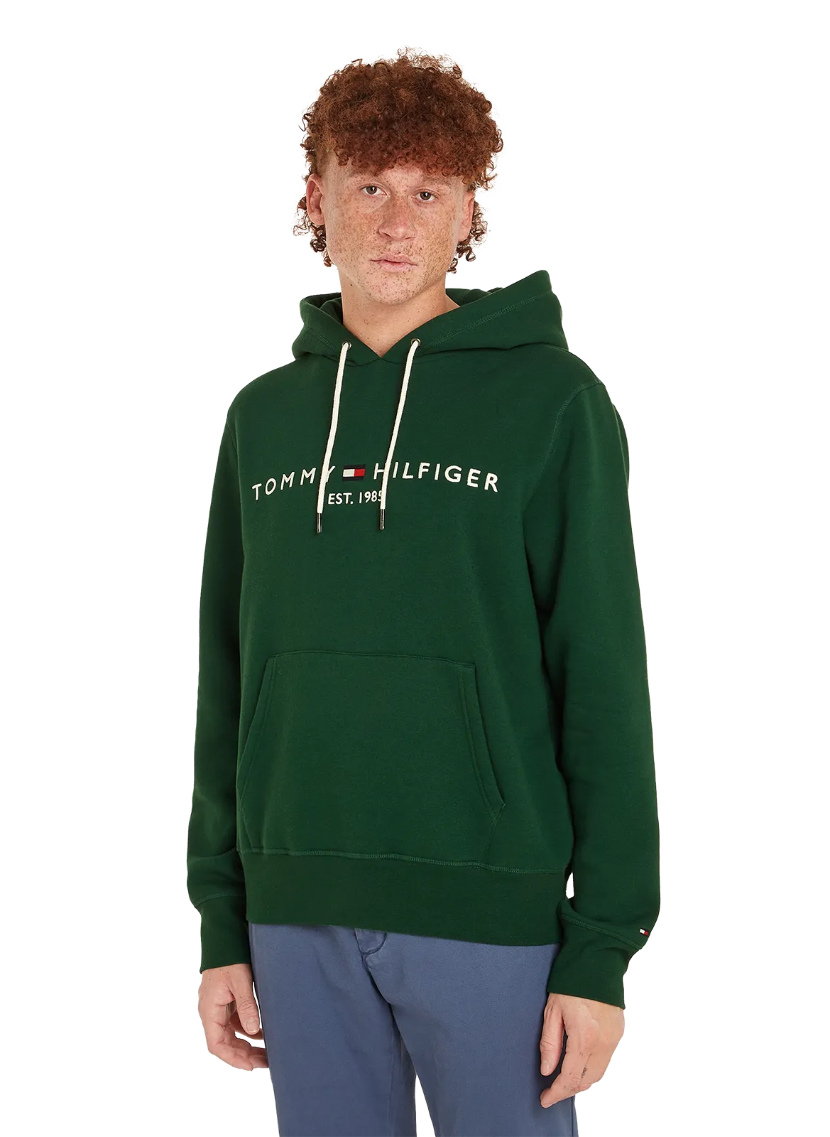 Tommy hilfiger  Organic cotton and recycled polyester hoodie - Green