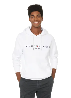 Tommy hilfiger  Organic cotton and recycled polyester hoodie - White