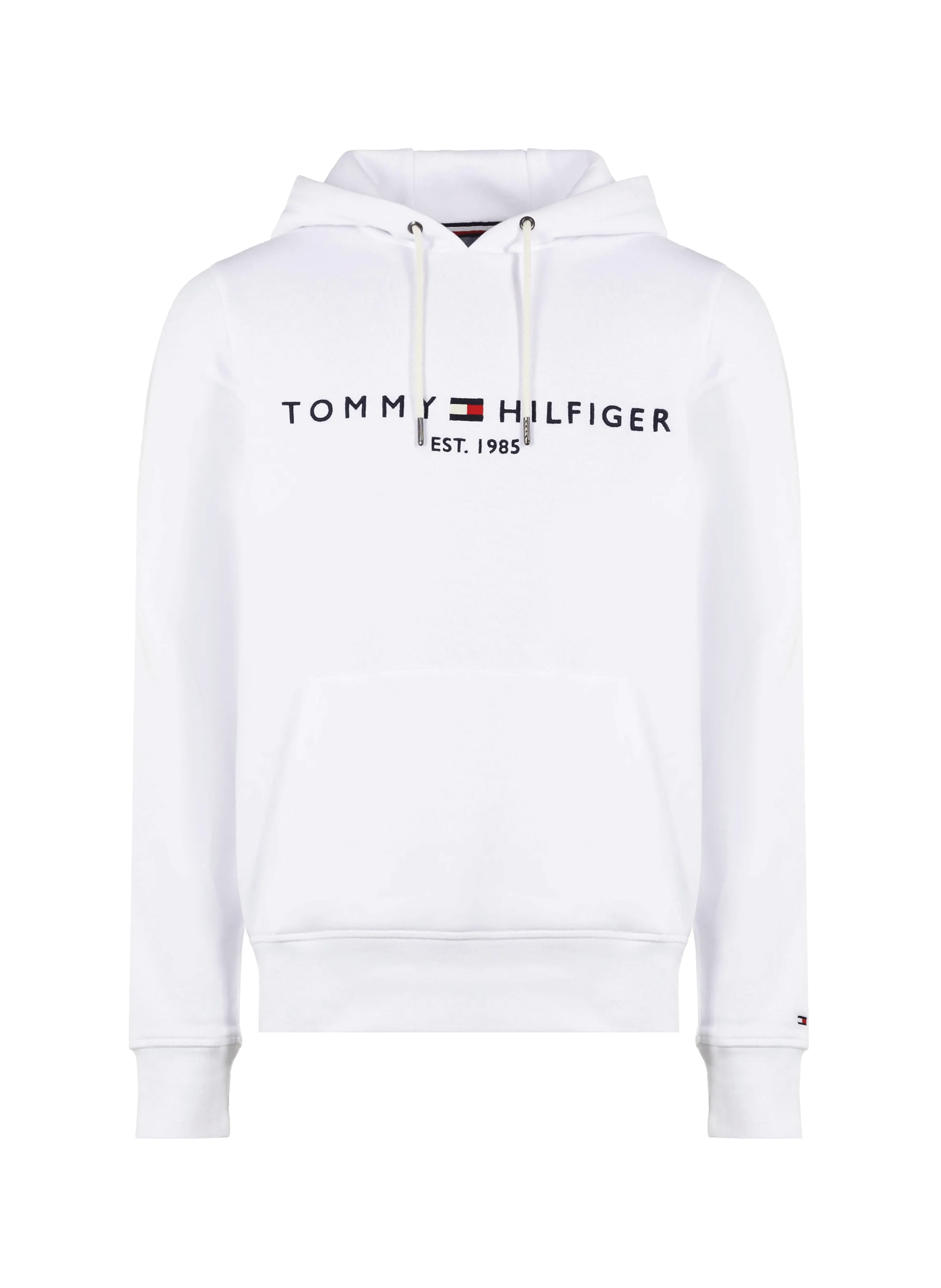 Tommy hilfiger  Organic cotton and recycled polyester hoodie - White