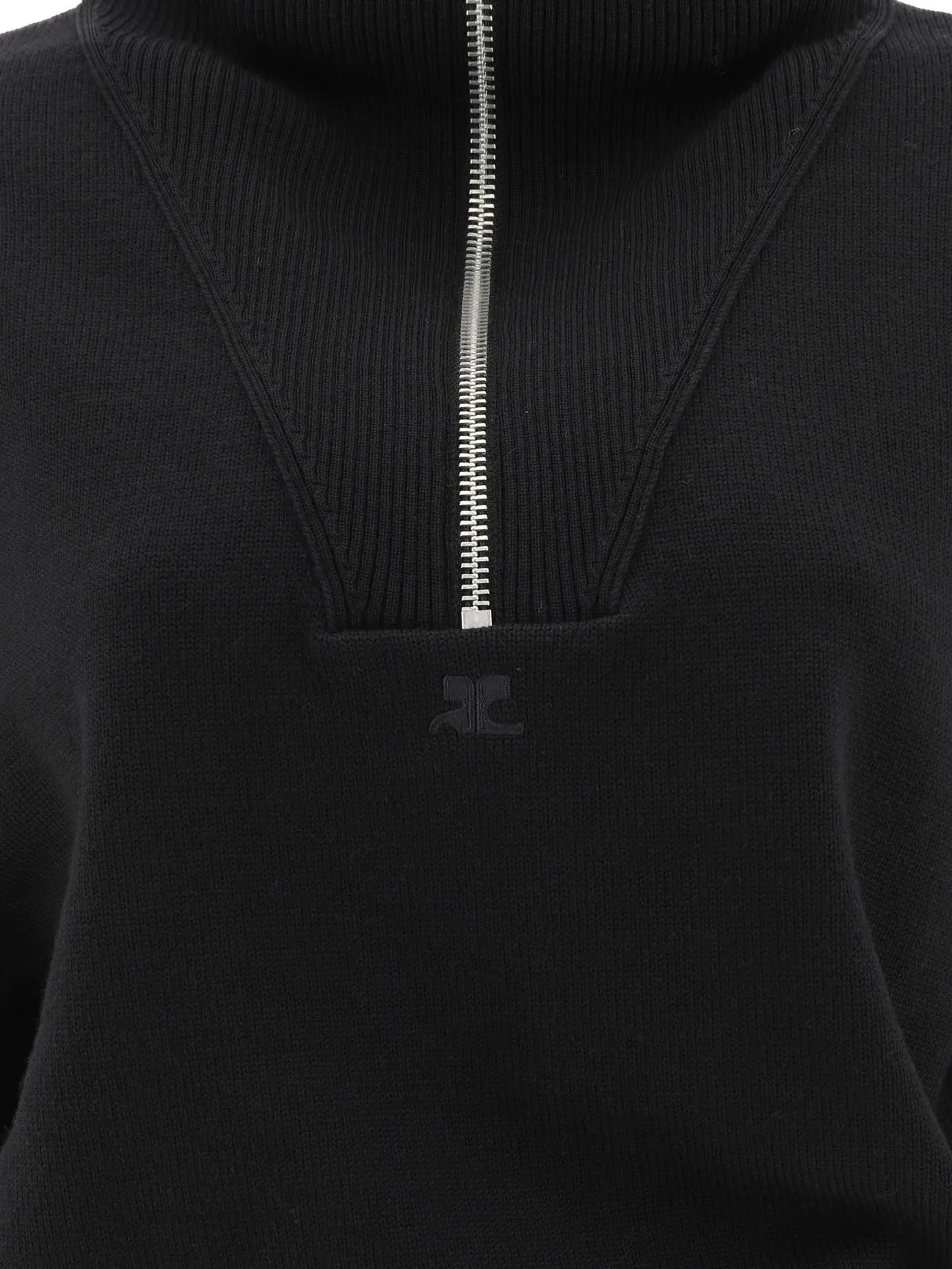 TRUCKER HALF-ZIP SWEATER