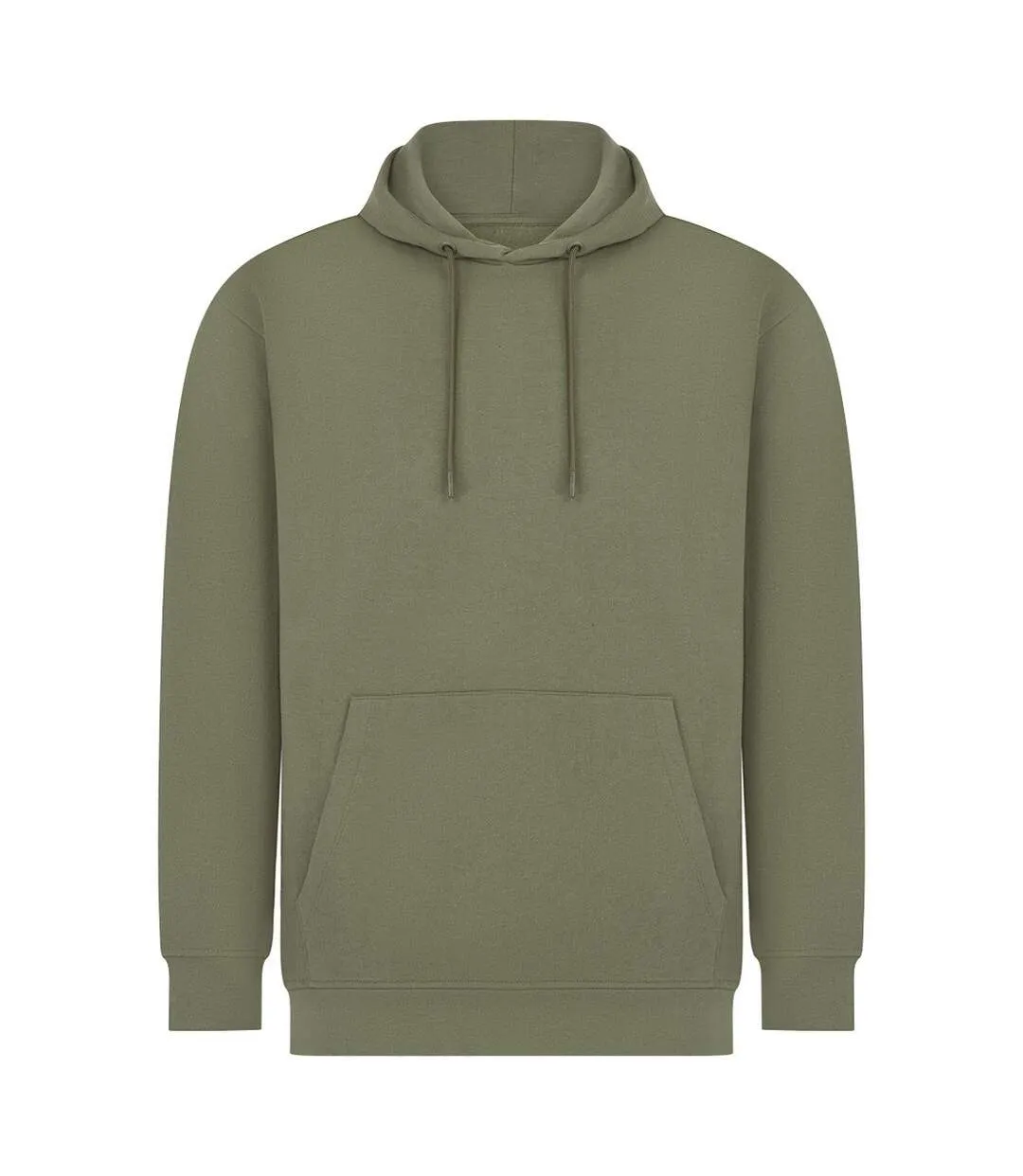 Unisex adult sustainable fashion hoodie khaki green SF