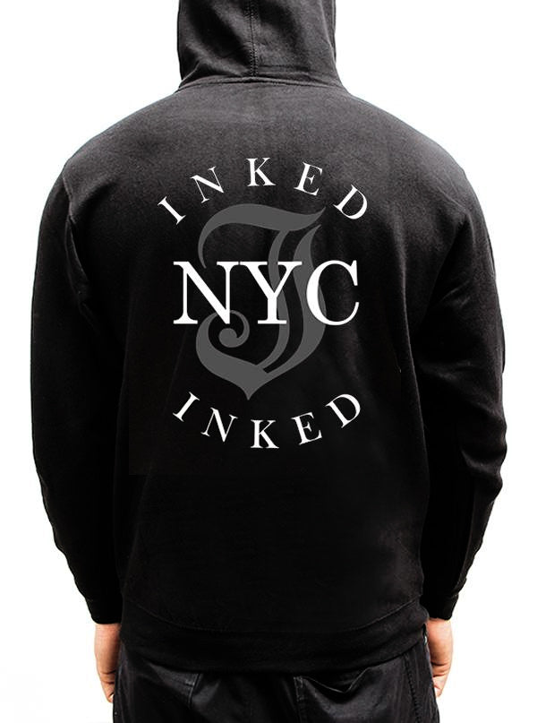 Unisex Inked NYC Zip Up Hoodie