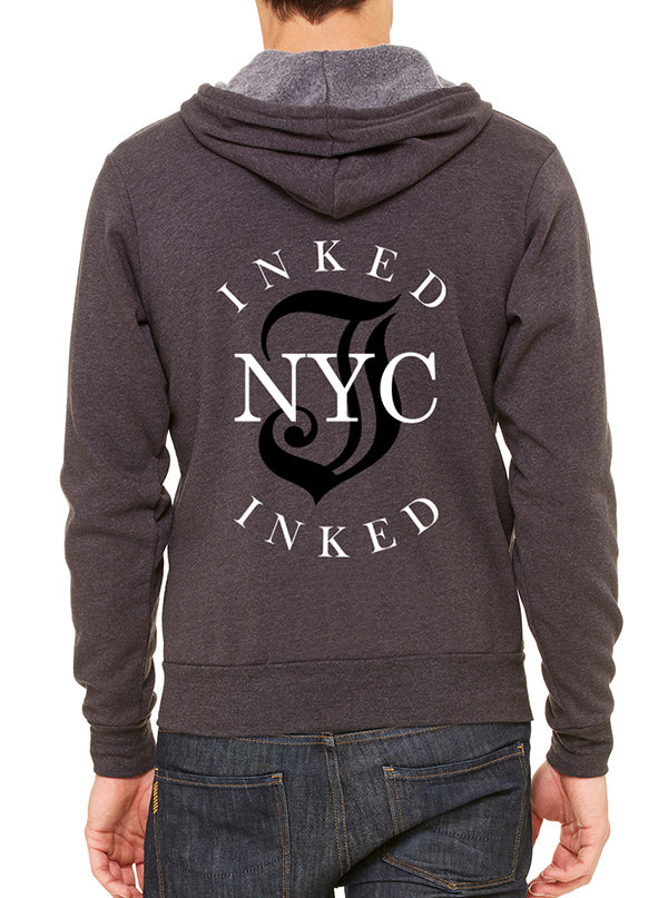 Unisex Inked NYC Zip Up Hoodie