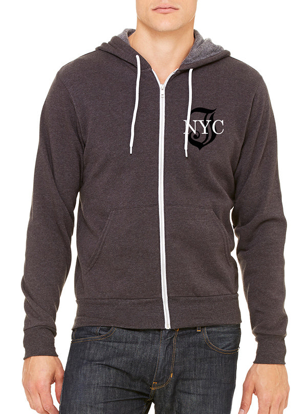 Unisex Inked NYC Zip Up Hoodie