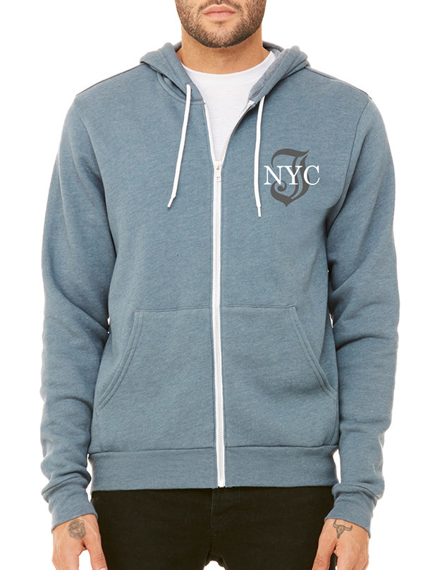 Unisex Inked NYC Zip Up Hoodie