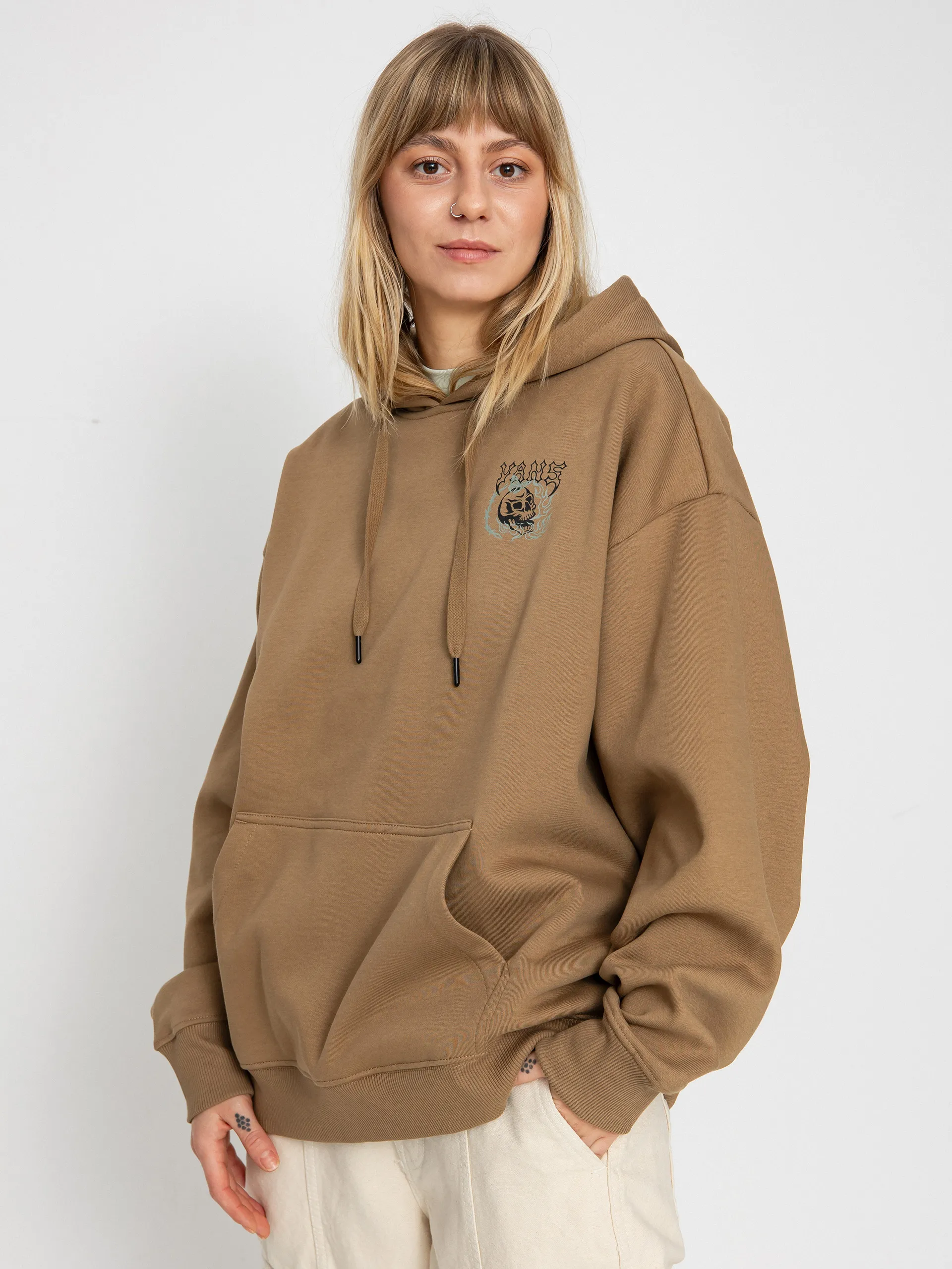 Vans Skull Os HD Wmn Hoodie (otter)