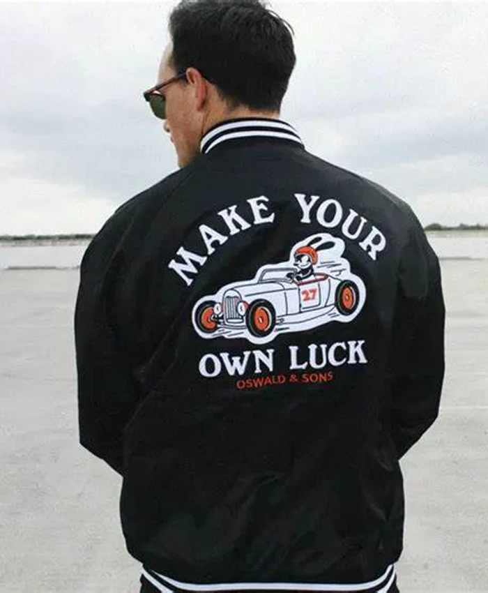 Vintage Car Club Varsity Jacket - William Jacket