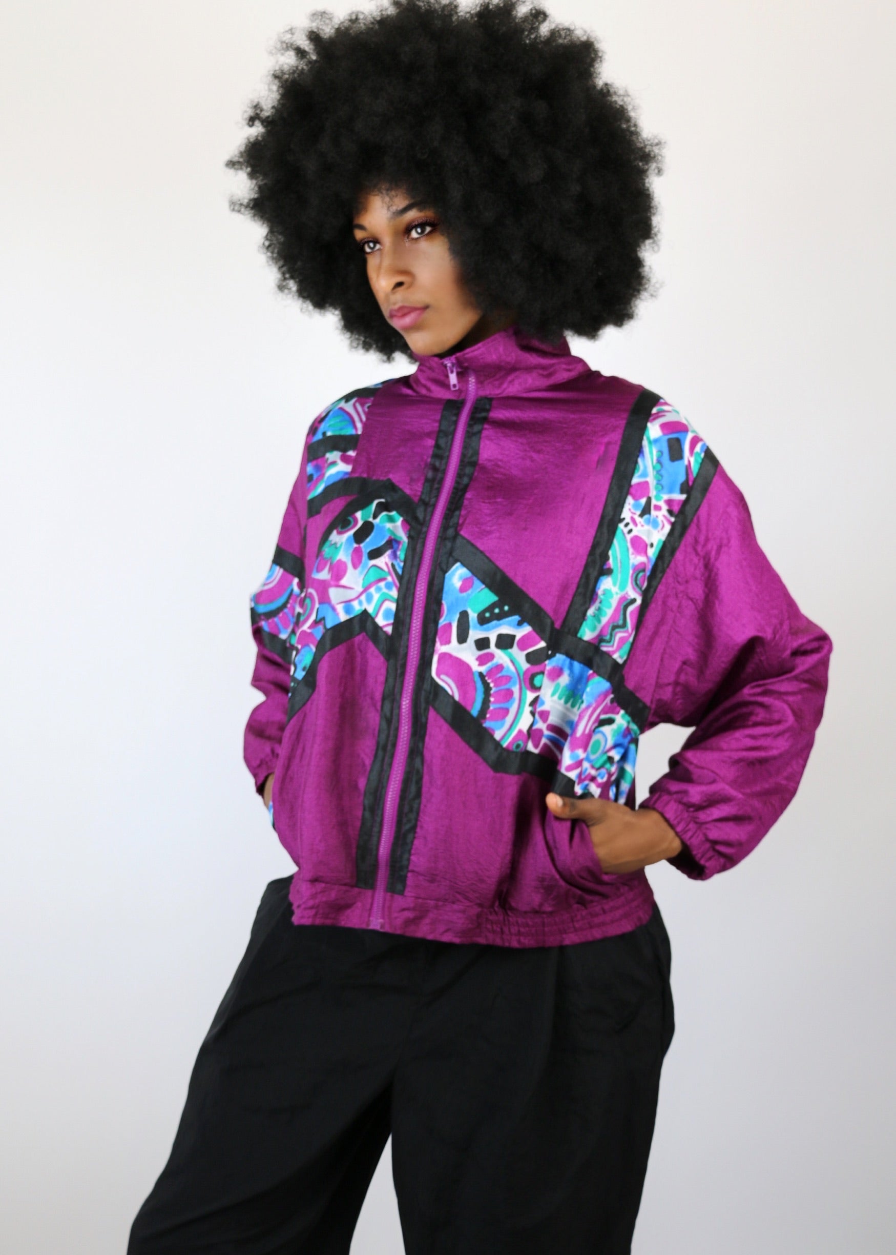 Vintage Jennifer Moore Windbreaker Jacket