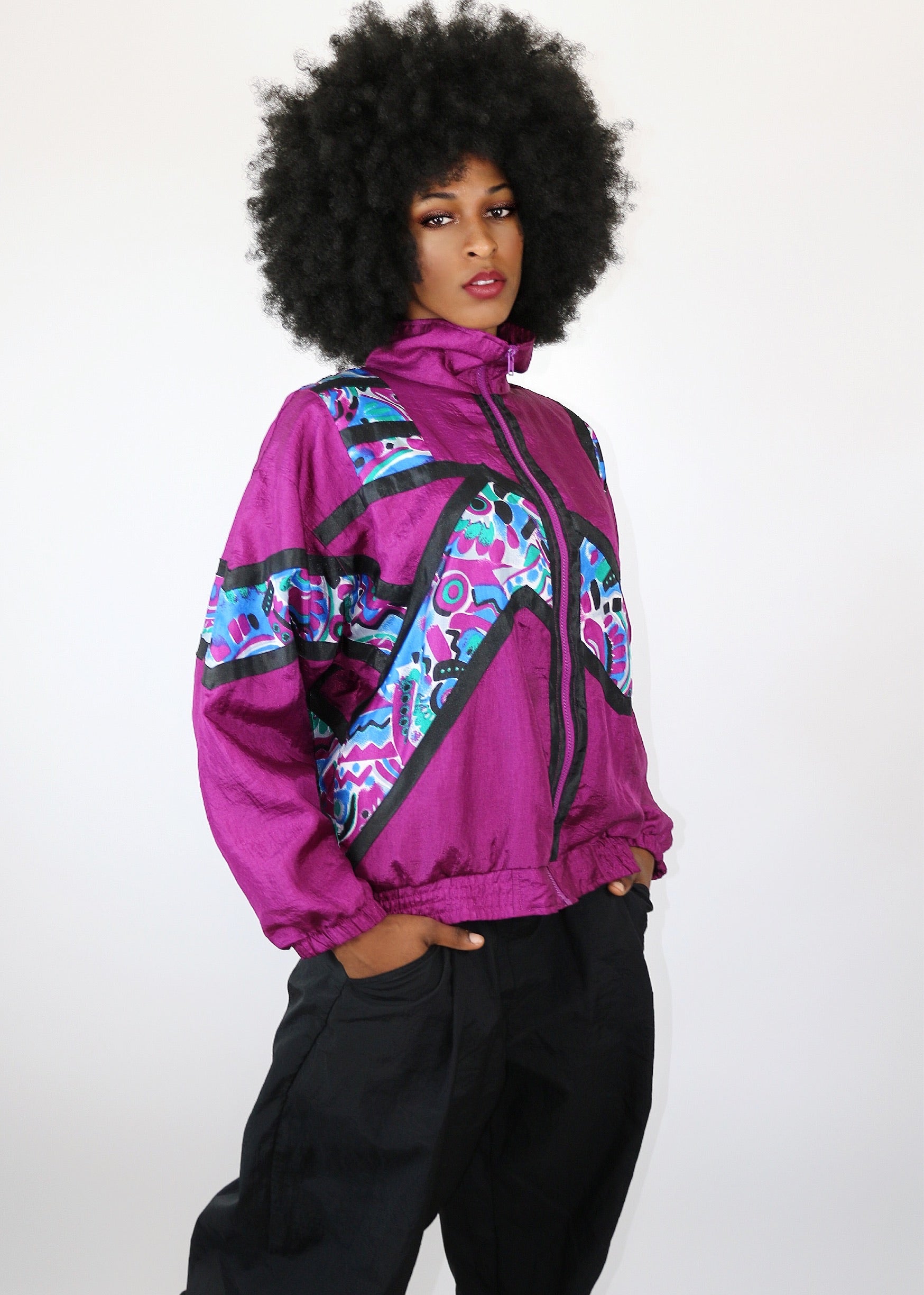 Vintage Jennifer Moore Windbreaker Jacket