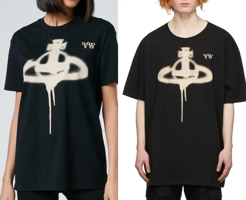 Vivienne Westwood  |Street Style Logo T-Shirts