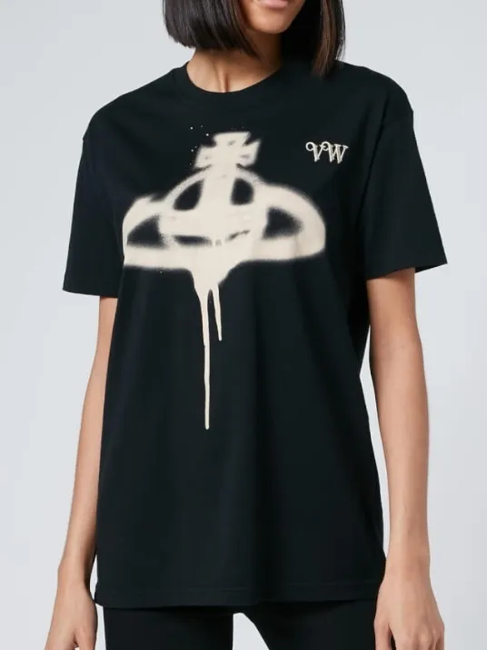 Vivienne Westwood  |Street Style Logo T-Shirts