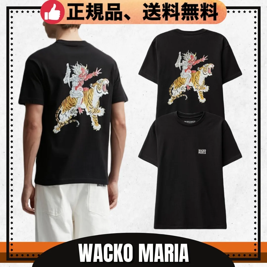 WACKO MARIA  |Unisex Street Style T-Shirts