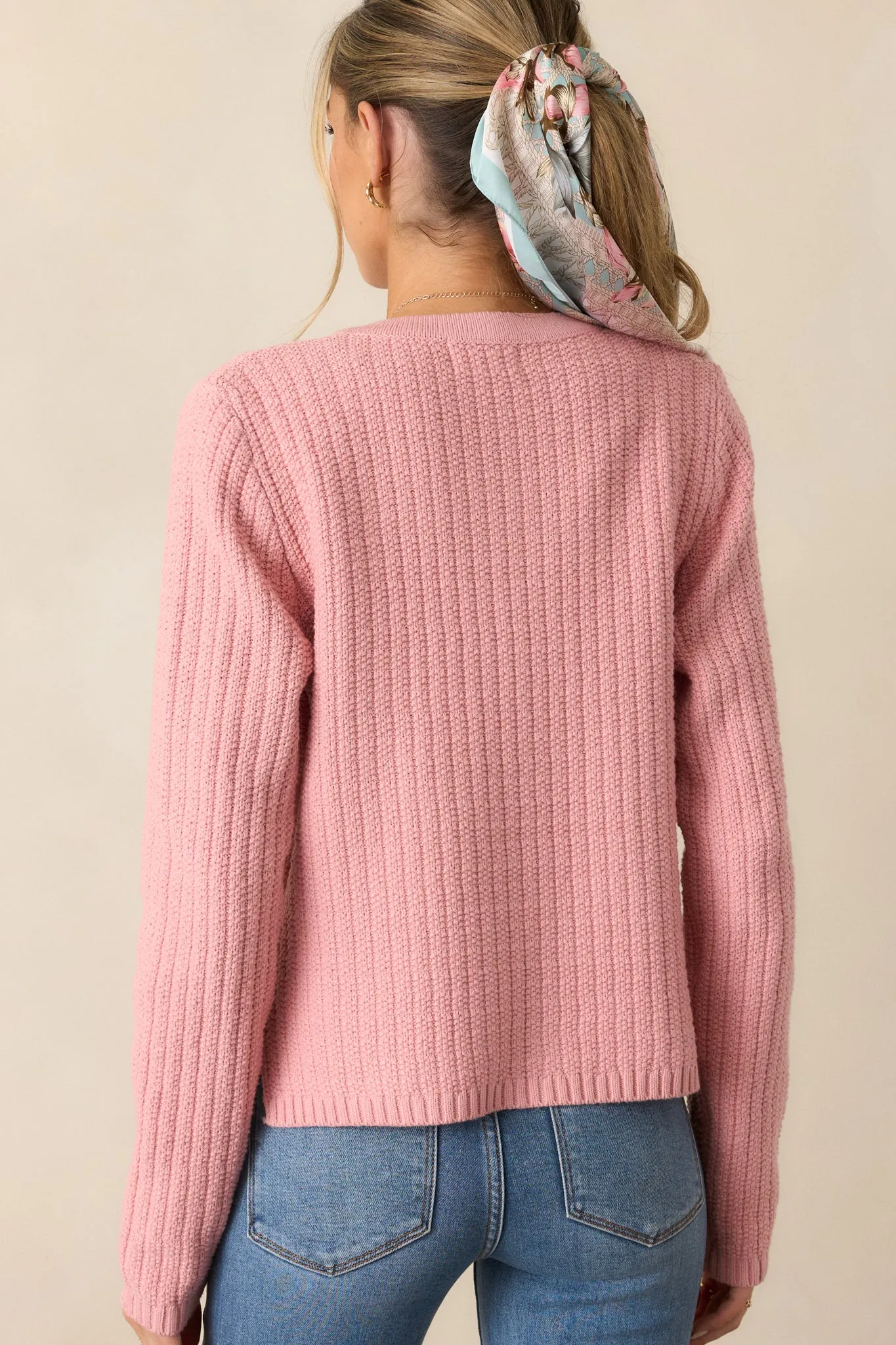 Which Chapter Rose Knit Cardigan