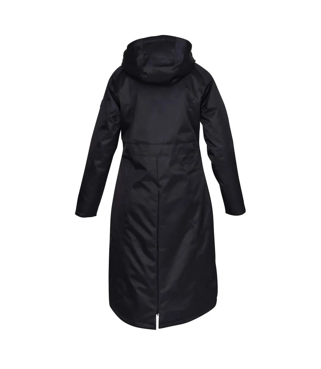 Womens/ladies halcyon waterproof coat black Aubrion