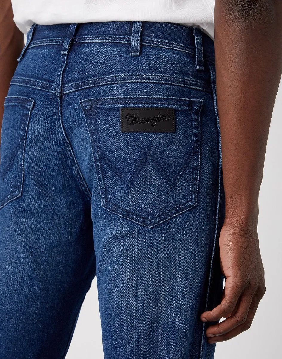 Wrangler Texas Slim Denim Jeans Apollo