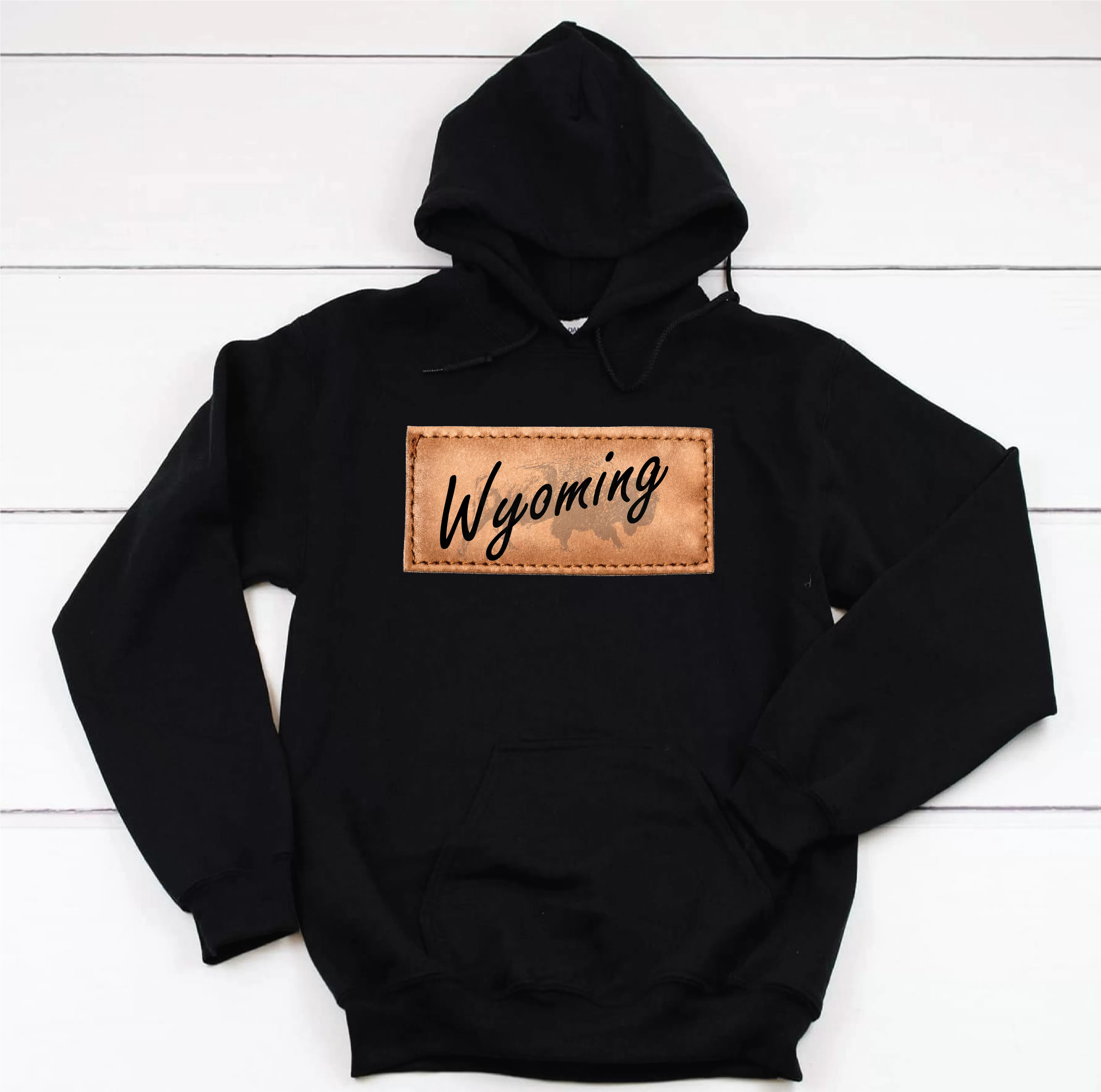 Wyoming Patch Hoodie