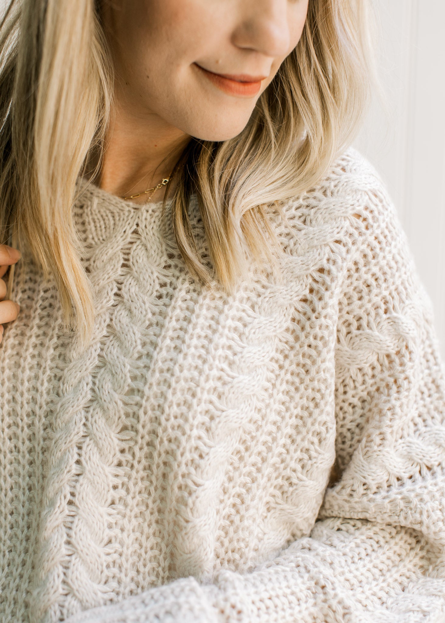 X Creamy Cozy Sweater