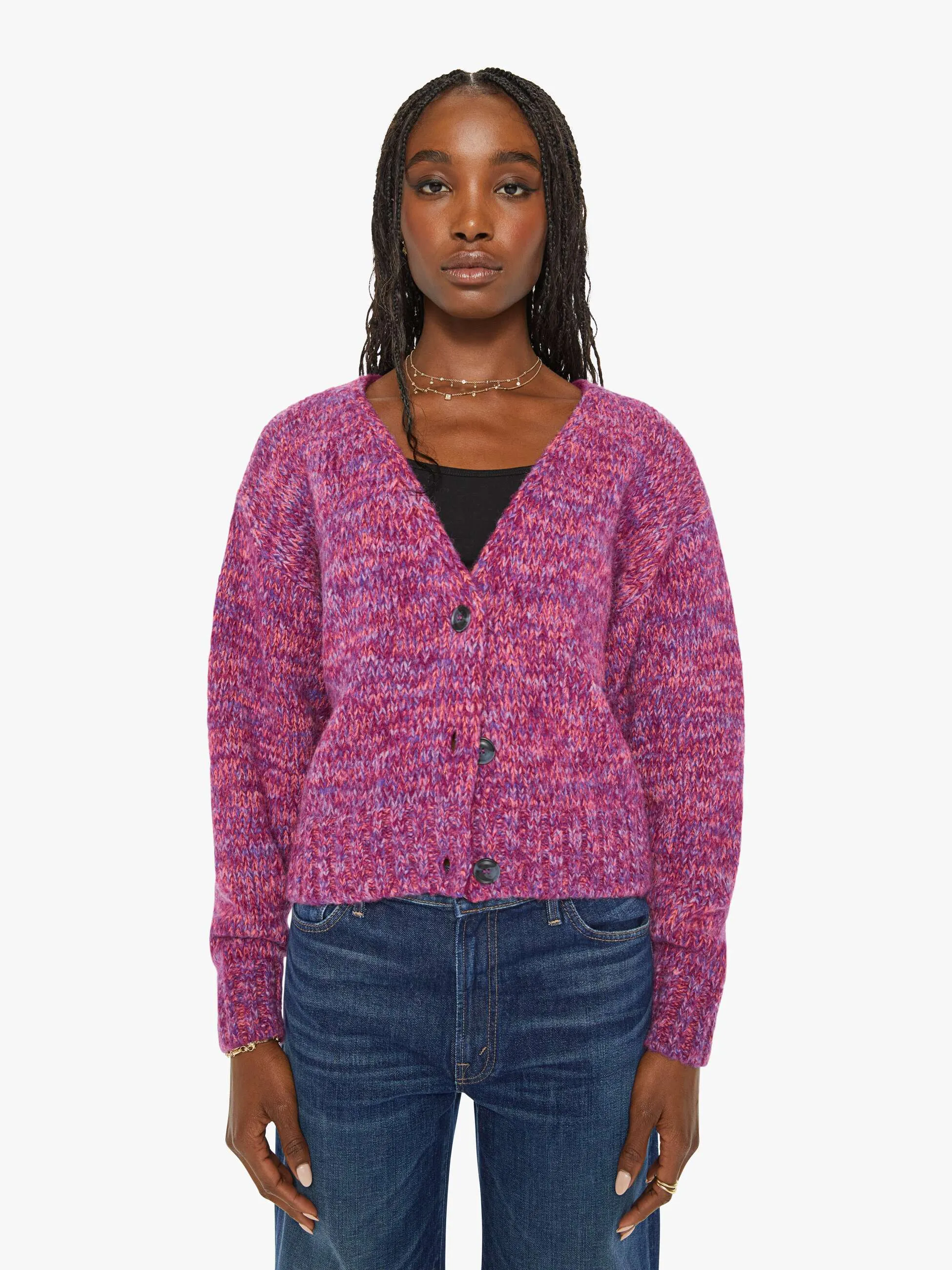 XiRENA Milli Sweater - Magenta Marble