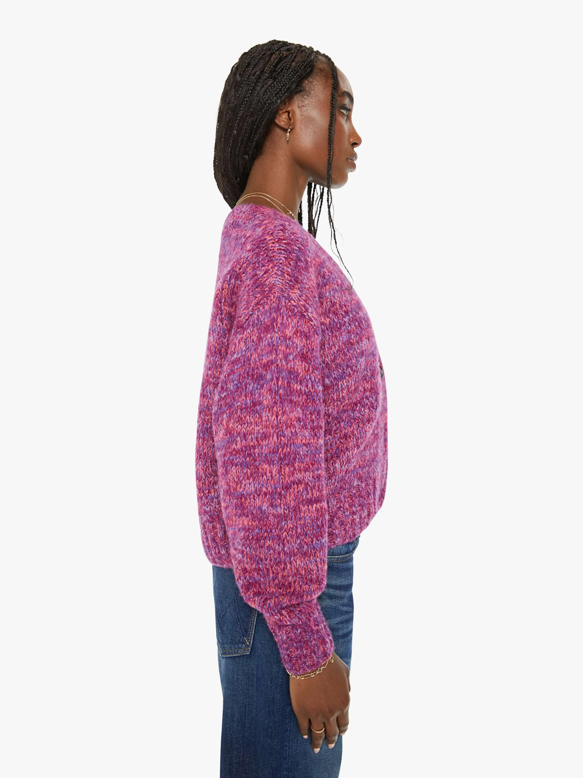 XiRENA Milli Sweater - Magenta Marble