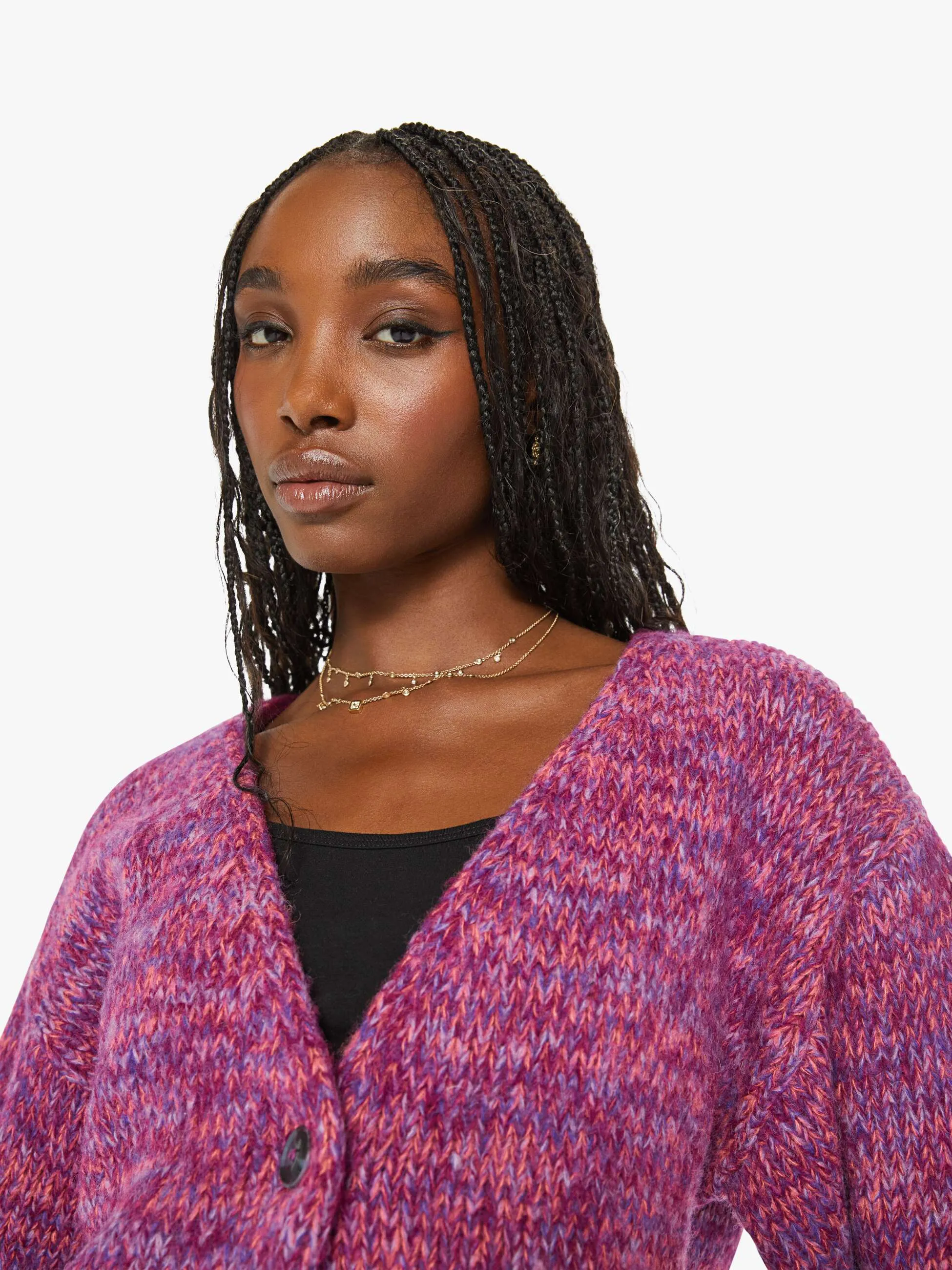 XiRENA Milli Sweater - Magenta Marble